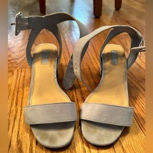 Forever 21 Baby Blue Heels